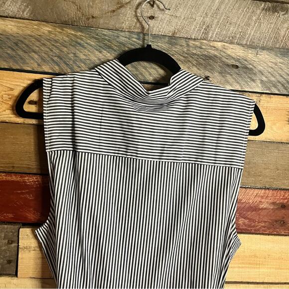 Popsugar Blue And White‎ Stripe Dress Size Large - Picture 7 of 9